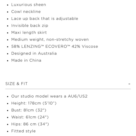 Shona Joy La Lune Lace Back Maxi Dress - Rose Gold - Picture 5 of 7